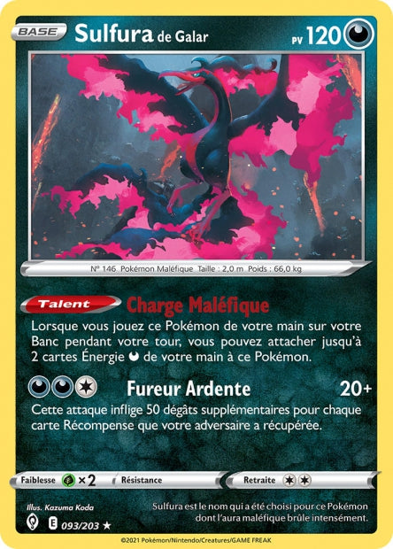 093/203 - Sulfura de Galar - EB7 Evolution Celeste