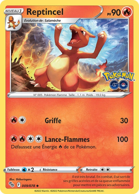 009/078 - Reptincel - EB10.5 Pokémon Go